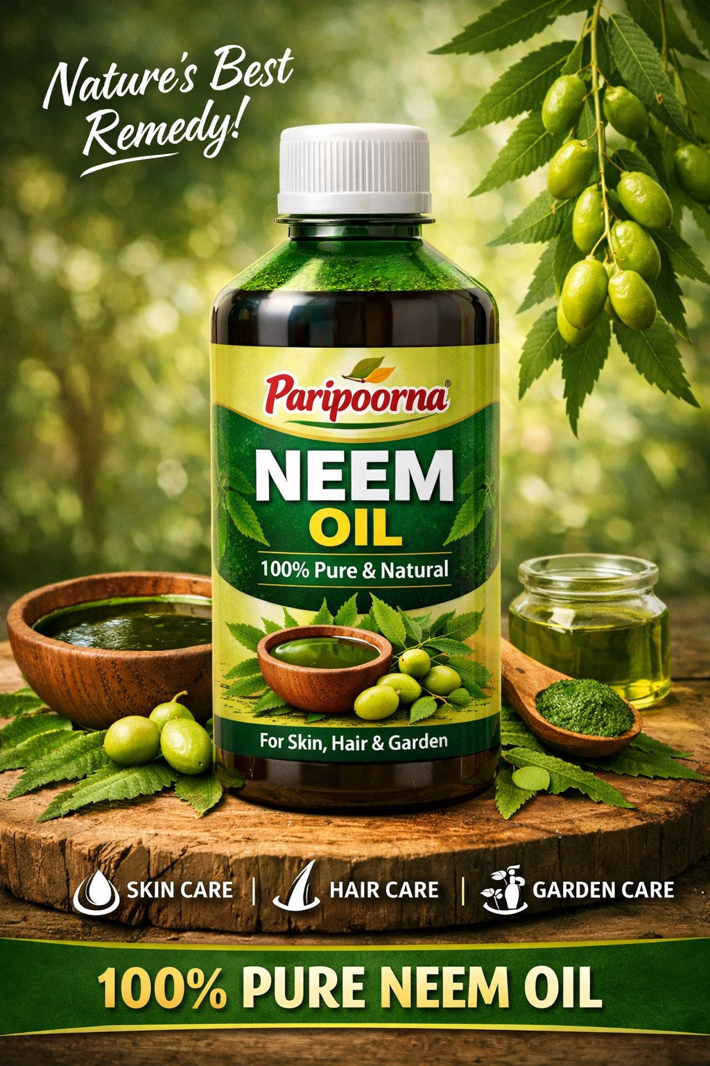 Neem Oil - வேப்பெண்ணெய் 100ml